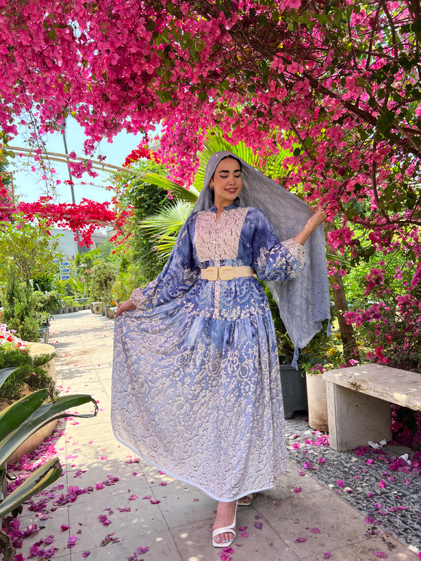 پیراهن نخی ساحلی ساحل